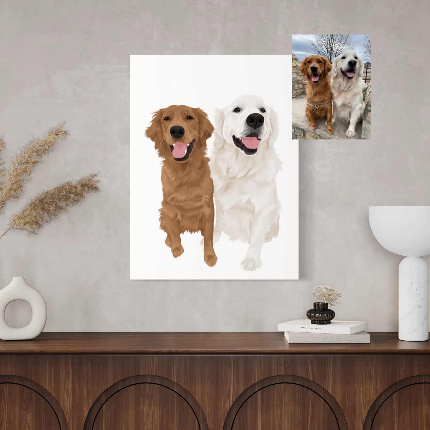 Illustratief Huisdierportret