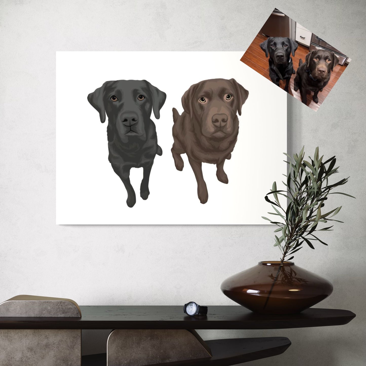 Illustratief Huisdierportret