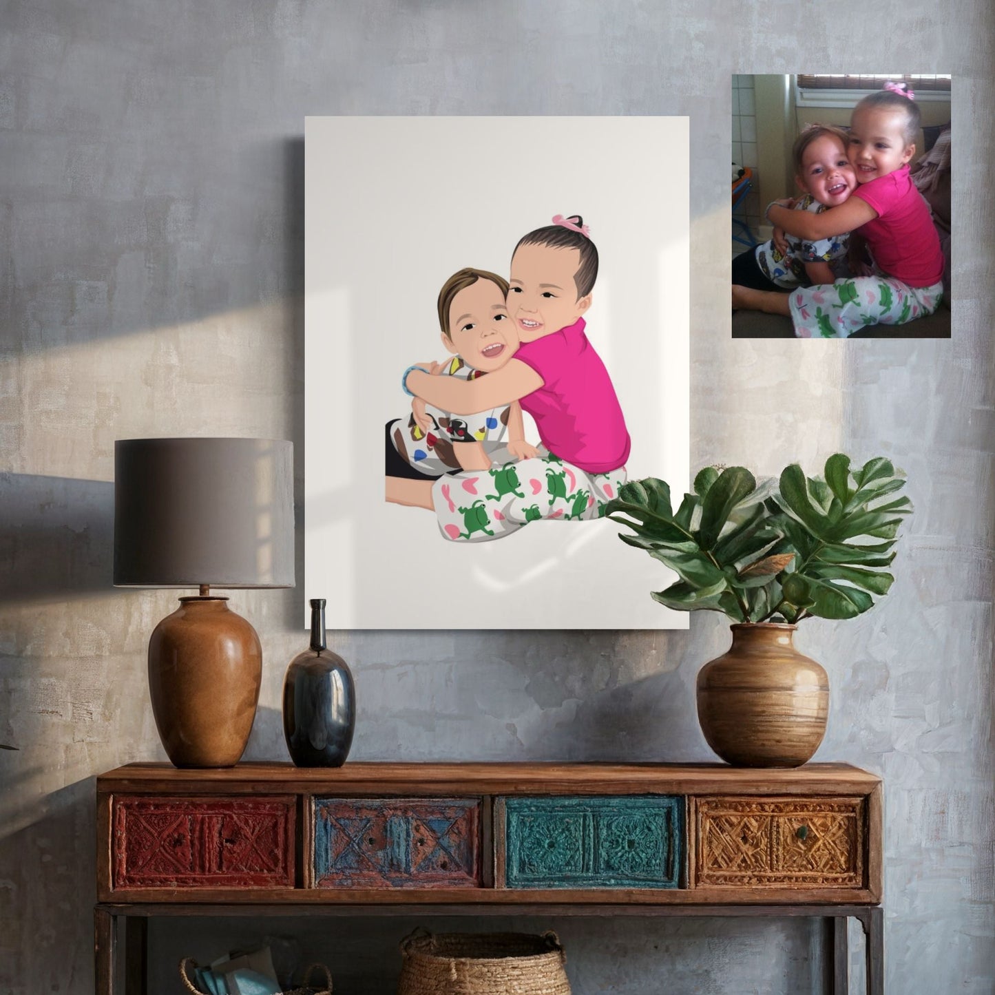 Illustratief Kinderportret