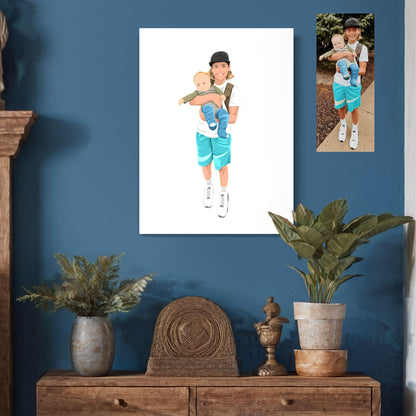 Illustratief Kinderportret