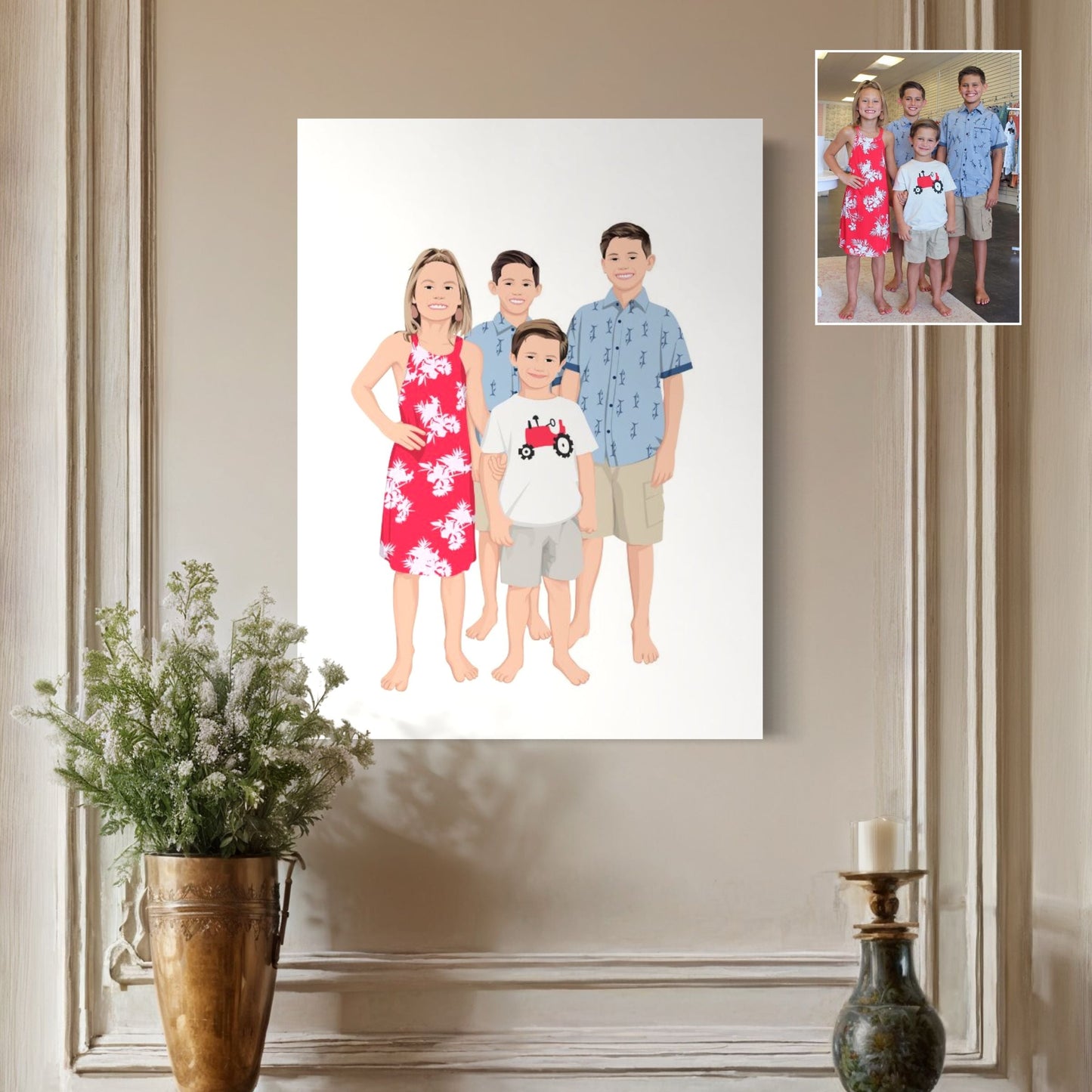 Illustratief Kinderportret